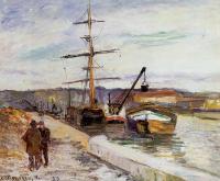 Pissarro, Camille - The Port of Rouen